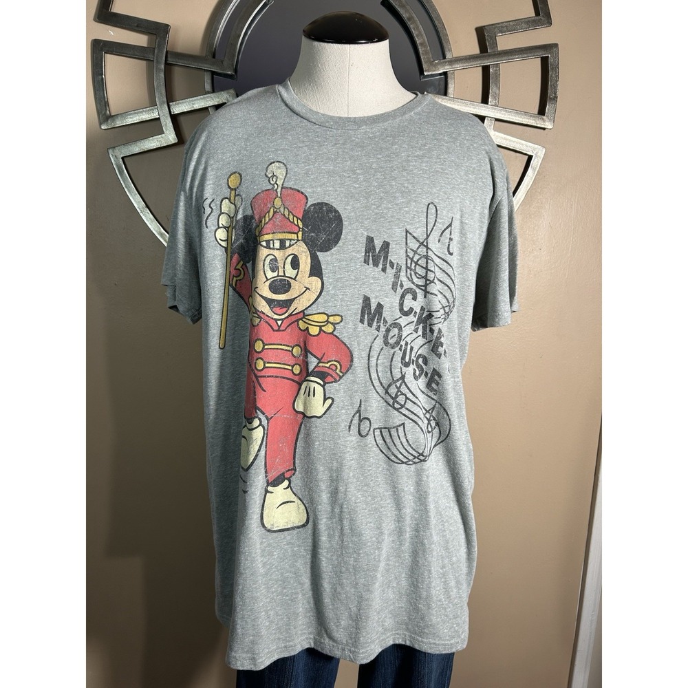 Disney Mickey Mouse Band Conductor Adult‎ Shirt LG L Large